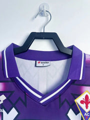 Retro ACF Fiorentina 1992-1993 away Long Sleeve