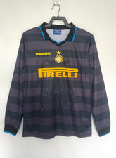 Retro Inter Milano 1997-1998 second away Long Sleeve