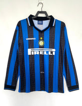 Retro Inter Milano 1997-1998 home Long Sleeve
