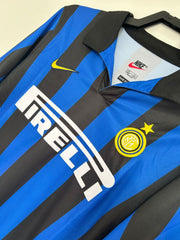 Retro Inter Milano 1998-1999 home Long Sleeve