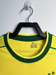 Retro Brazil national 1998 home Long Sleeve