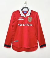 Retro Manchester United 1999-2000 home Long Sleeve