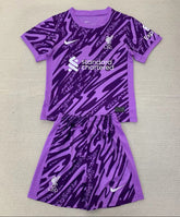 Kid Size Liverpool FC Goalkeeper purple