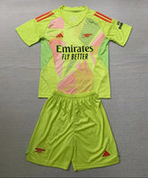 Kid Size Arsenal FC 2024-2025 green Goalkeeper