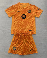 Kid Size FC Barcelona orange Goalkeeper