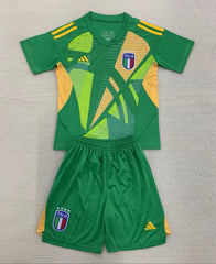Kids Italy national green Goalkeeper