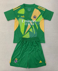 Kid Size Real Madrid green Goalkeeper