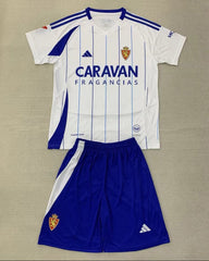 Maillot Domicile Enfants Real Zaragoza 2024-2025