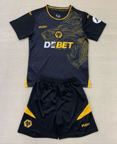 Kid Size Wolverhampton Wanderers 2024-2025 away game