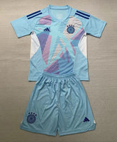Kid Size Germany national blue Goalkeeper