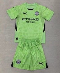 Kid Size Manchester City green Goalkeeper
