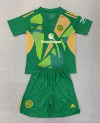 Kid Size Manchester United green Goalkeeper