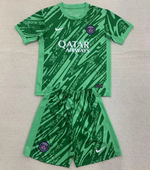 Kids PSG Paris Saint-Germain green Goalkeeper