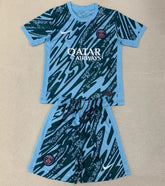 Kid Size PSG Paris Saint-Germain blue Goalkeeper