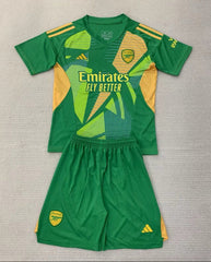 Kid Size Arsenal FC 2024-2025 green Goalkeeper