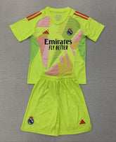Kid Size Real Madrid green Goalkeeper