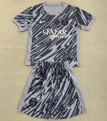 Kid Size PSG Paris Saint-Germain grey Goalkeeper