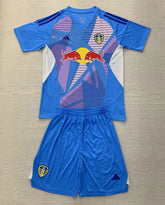 Kid Size Leeds United blue Goalkeeper