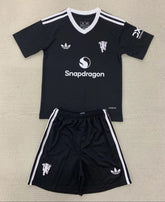 Kid Size Manchester United black Goalkeeper