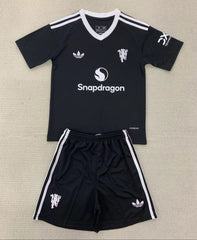 Kid Size Manchester United black Goalkeeper