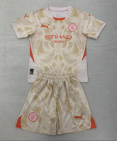 Kid Size Manchester City golden Goalkeeper