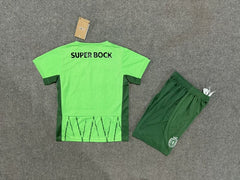 Kinder Sporting Lisbon 2024-2025 Zweites Auswärtstrikot