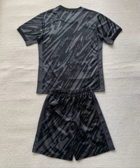 Gardien De But Noir De L'Équipe Nationale Du Brésil Pour Enfants