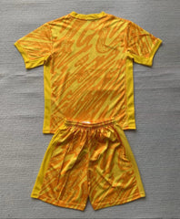 Kid Size Netherlands national 2024 yellow Goalkeeper