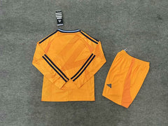 Kids Real Madrid 2024-2025 away Long Sleeve