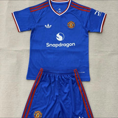 Kinder Manchester United Auswärtstrikot 2025-2026