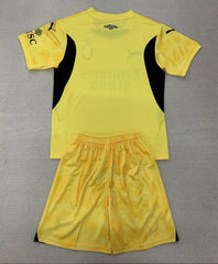 Kid Size AC Milan 2024-2025 yellow Goalkeeper