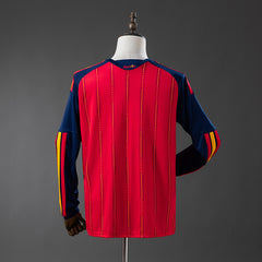 Spain 2026 home 2-Star Champion Edition Long Sleeve Jersey