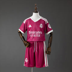 Retro Real Madrid Auswärtstrikot 2017-2018 Für Kinder
