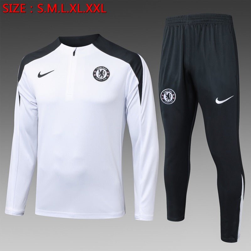 Chelsea FC 2025 - 2026 Half - Zip Set - WCFOOTBALLSUIT