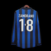 Rétro Inter Milano 1998-1999 Domicile Manches Longues