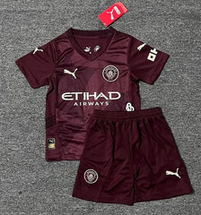 Kid Size Manchester City 2024-2025 second away game
