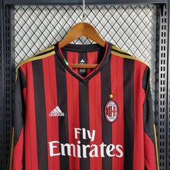 Rétro AC Milan 2013-2014 Maillot Domicile Manches Longues