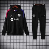Barcelona 2024-2025 Hooded Long-Sleeved Training Suit
