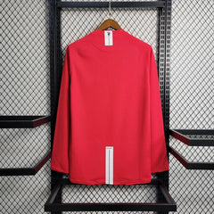 Retro Manchester United 2007-2008 home Long Sleeve
