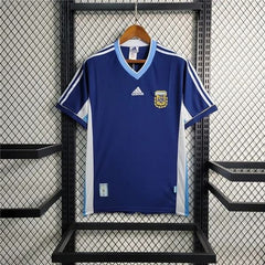 Rétro Maillot Extérieur de l'Équipe Nationale d'Argentine 1998