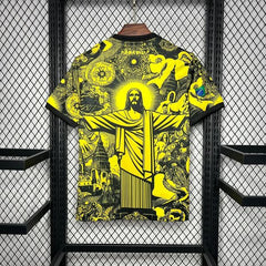 Brazil national 2024-2025 special edition jesus yellow