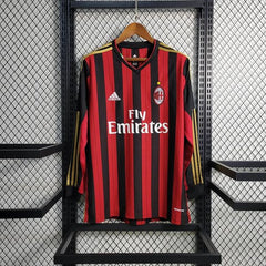 Rétro AC Milan 2013-2014 Maillot Domicile Manches Longues