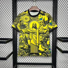Brazil national 2024-2025 special edition jesus yellow