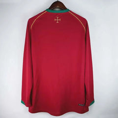Retro Portugal national 2006 home Long Sleeve