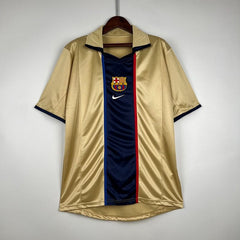 Retro FC Barcelona 2001-2002 away game