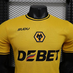 Maillot Domicile Joueur Wolverhampton Wanderers 2024-2025