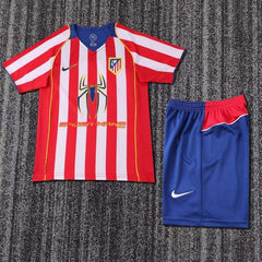Retro Kinder Atletico Madrid 2004-2005 Heimtrikot