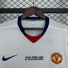 Retro Manchester United 2008-2009 UCL away Long Sleeve