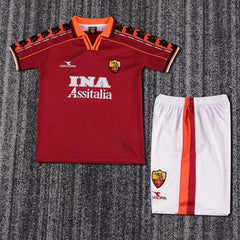 Retro Kid Size AS Roma 1998-1999 home game