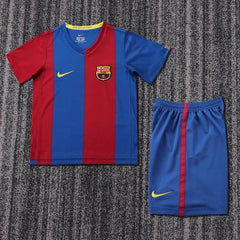 Retro Kid Size FC Barcelona 2006-2007 home
